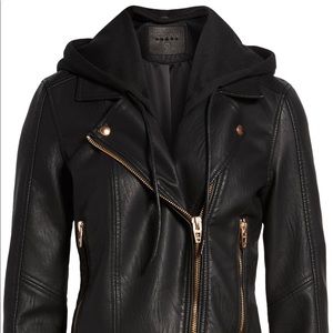 BlankNYC Meant to Be Jacket with removable hood